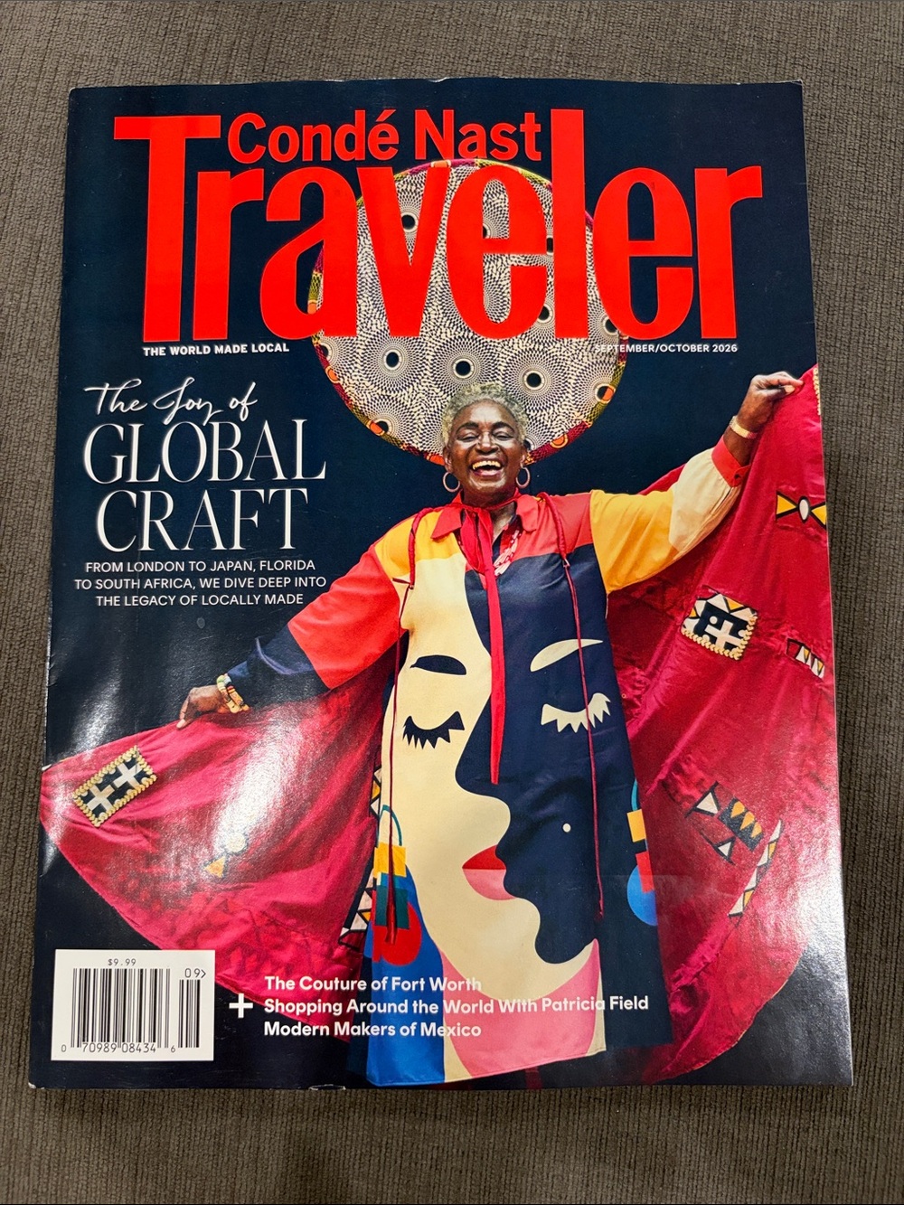Conde Nast Traveler Magazine - Sept/Oct 2026 - NEVER READ!  travel magazines